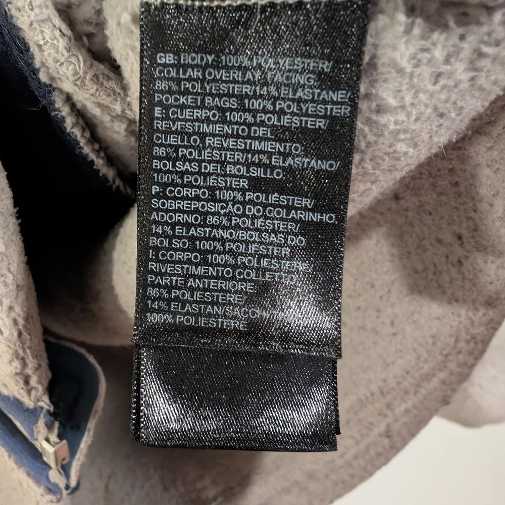 Rare Vintage‎ THE NORTH FACE Deep Pile Fleece Full Zip Jacket 2000s Oatmeal SZ L